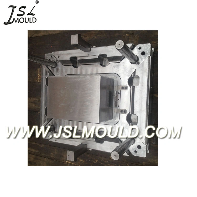 Transparent Plastic Storage Crate Bin Mould